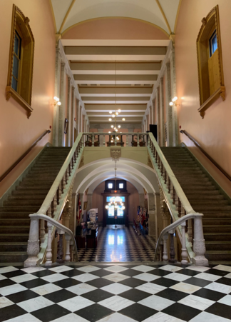 Statehouse Indoor Steps