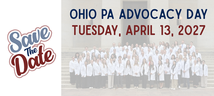 Save The Date 2027 Ohio Pa Advocacy Day