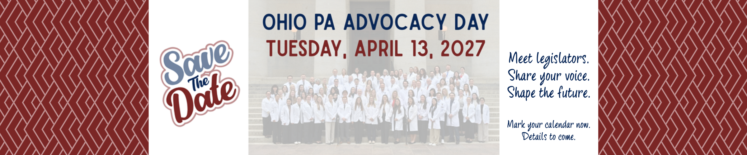 2027 Pa Advocacy Day Save The Date Banner