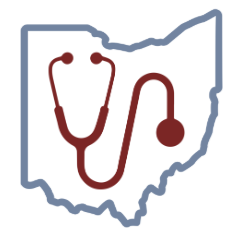 Stethoscope In Ohio Outline